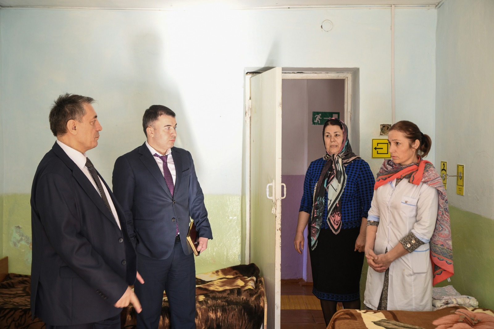 Абдурахман Махмудов проверил деятельность подведомственных учреждений Минтруда Дагестана в Дахадаевском районе